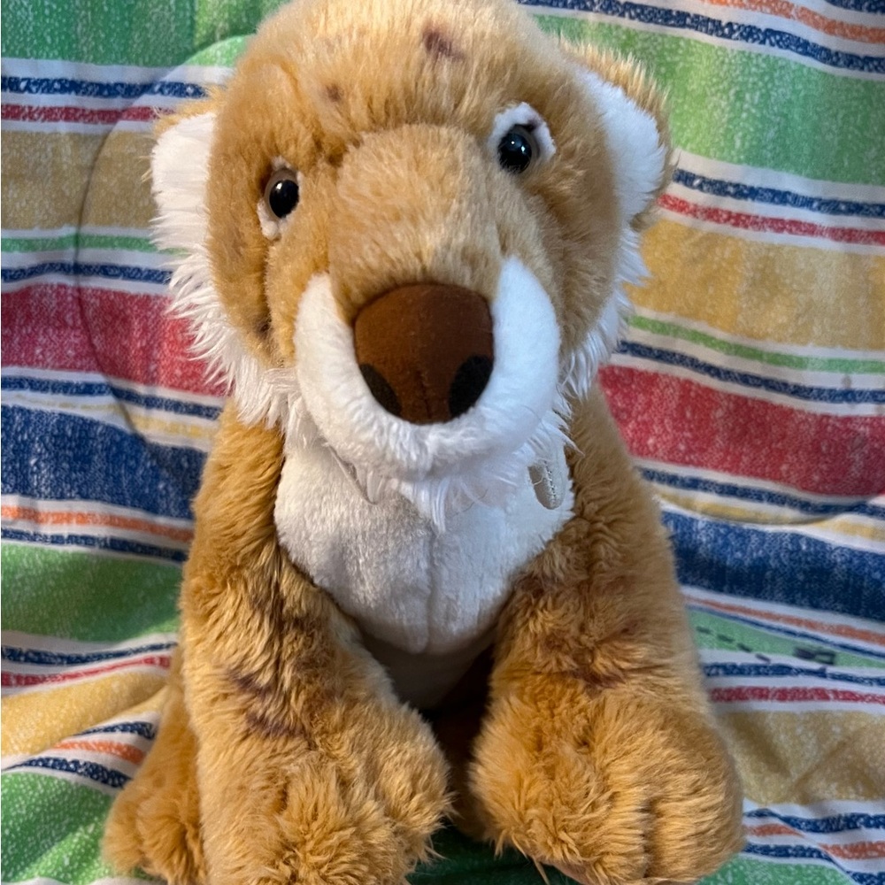 Sabertooth Tiger Build a Bear plush